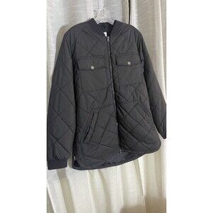 Stylus Gray Lightweight Hooded Jacket Men's Size Large w/ Pockets